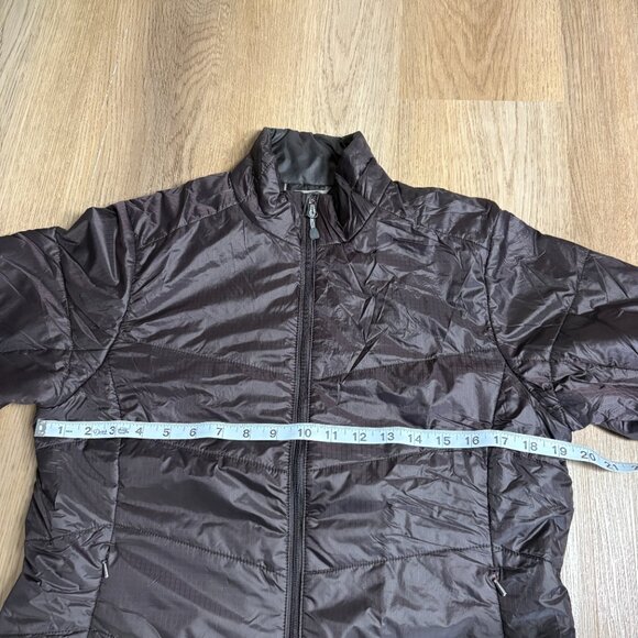 Ibex Wool Aire women's merino insulated puff jacket full zip size M medium LOGO - Picture 4 of 7